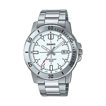 Casio Men's Stainless Steel Diver Analog Bracelet Watch