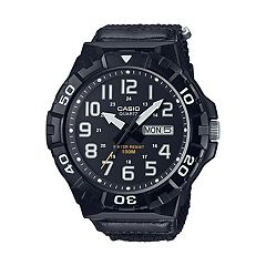 Casio Men's 10-Year Battery Digital Vibration Alarm Watch - W-735H-1A3VCF