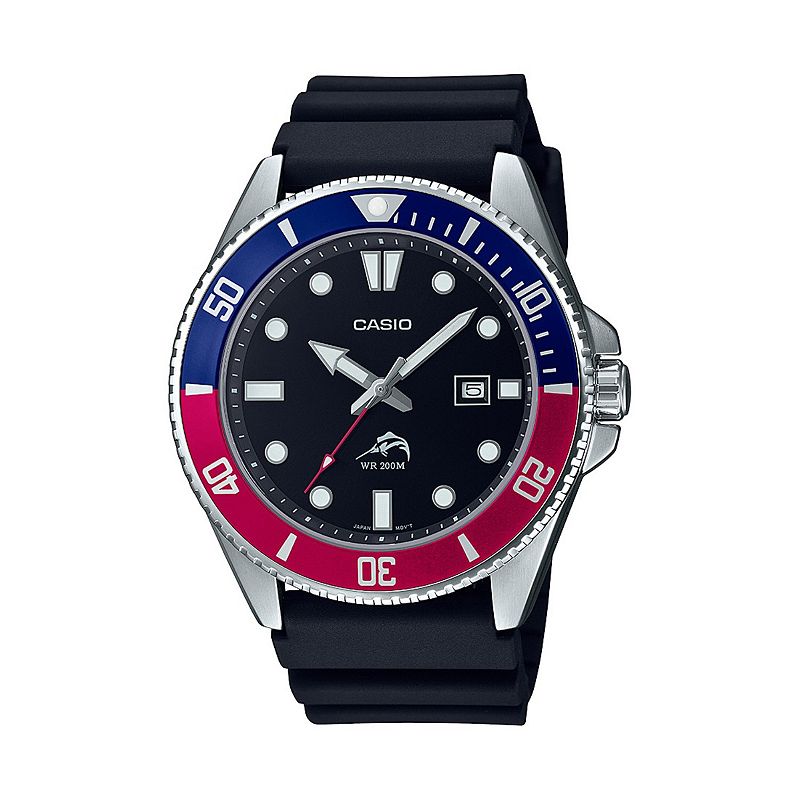 Casio Men's Diver Analog Watch, Size: Large, Black