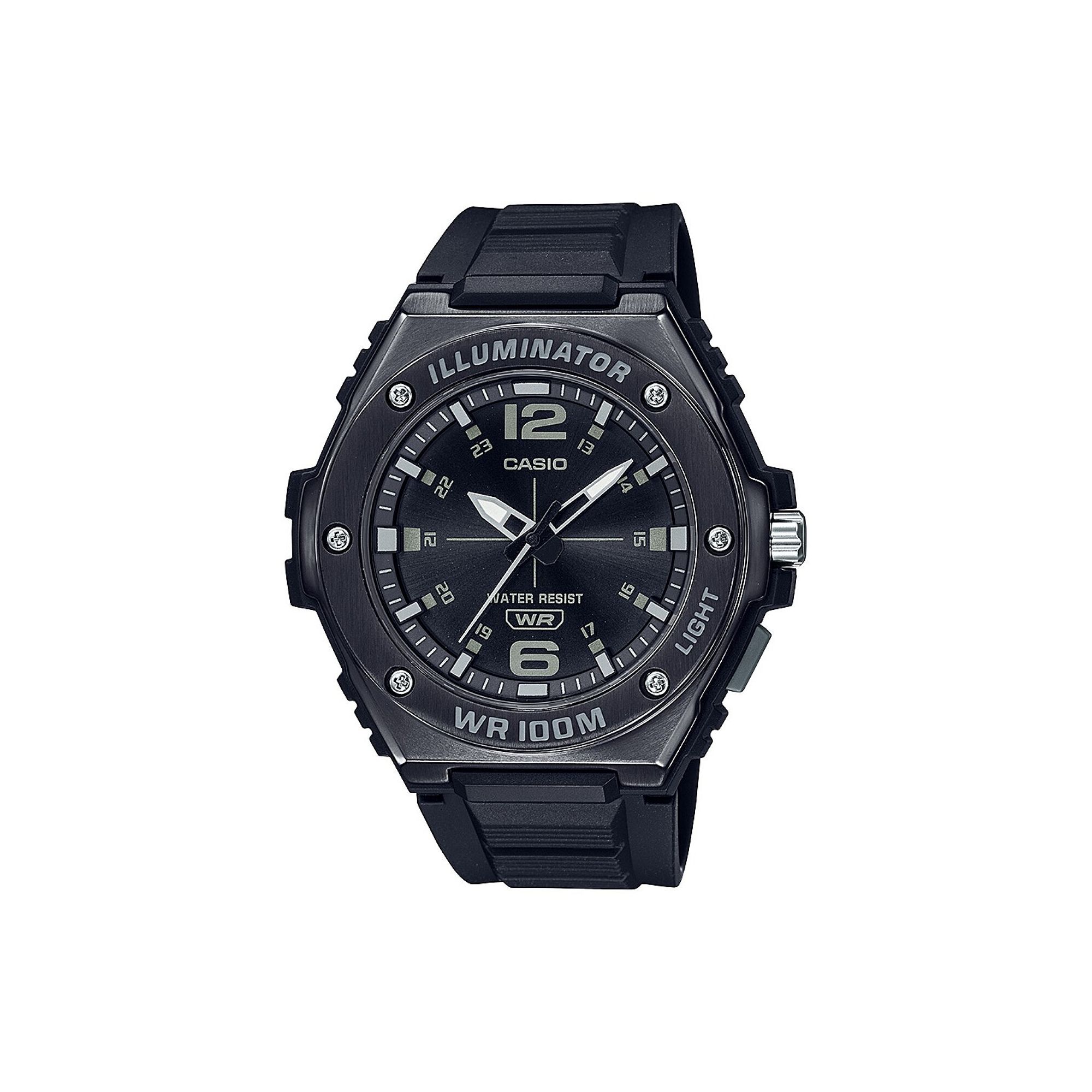 Casio Mens Heavy Duty Metal Digital Watch, Size: XL, Blue