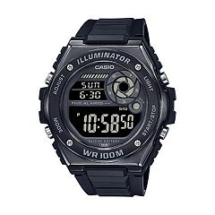 WS1400H-1AV, Black Digital Men's Sports Gear Watch