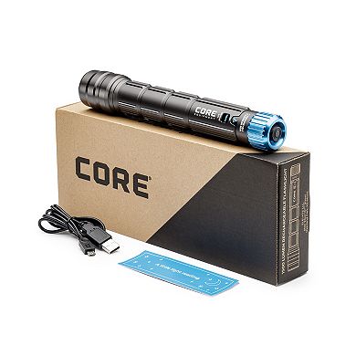 Core 1500L Rechargeable Auto-Dimming Flashlight with USB Output