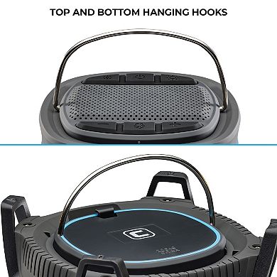 Core 1250L Rechargeable Bluetooth Speaker Lantern with USB Output