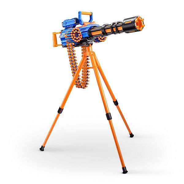 Big Nerf Gatling Machine Gun Motorized Automatic Belt Blaster Best For Kids  Auto