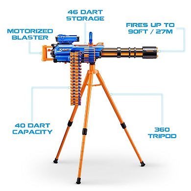 Motorized Foam Dart Gun and Tripod