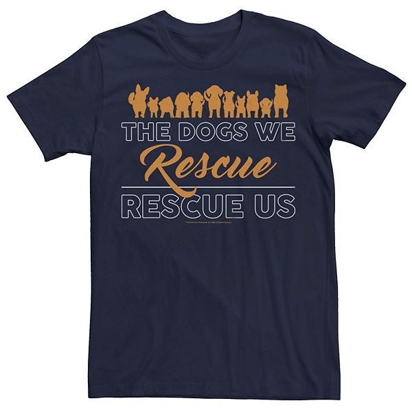 Men's A Dog's Purpose Dogs Rescue Us Graphic Tee