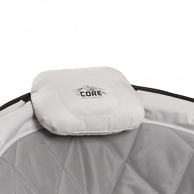 Core Oversized Padded Round Chair