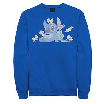 Disney's Lilo & Stitch Men's Ducky Kindness Stitch Graphic Fleece
