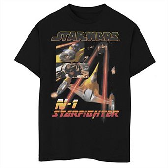 Boys Husky Star Wars Anakin N 1 Starfighter Graphic Tee