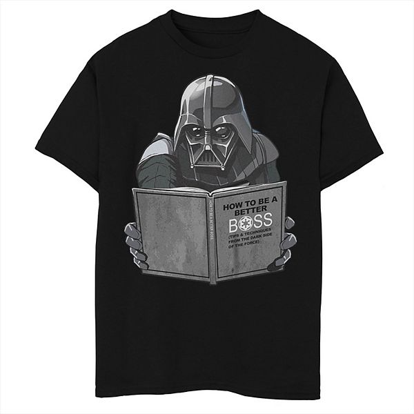 Star Wars Boys' Big Boba Vader Trooper Comic Pop Logo Graphic Tee, black, YXL : Buy Online at Best Price in KSA - Souq is now