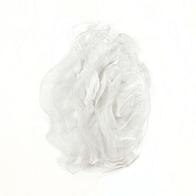 Lush Decor Ruffle Layer Flower Decorative Pillow