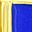 Gold Tone Blue