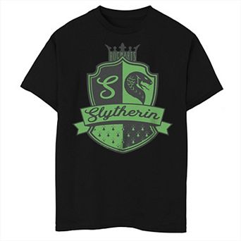 Boys 8-20 Harry Potter Hogwarts Slytherin Crest Tee