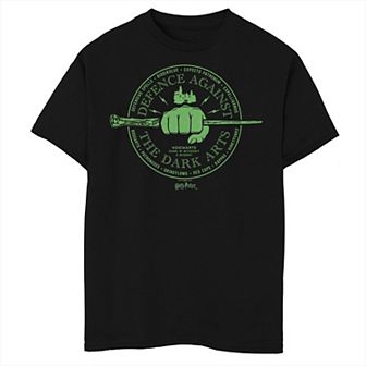 Boys 8-20 Harry Potter Deathly Hallows 2 Defense Against The Dark Arts Tee
