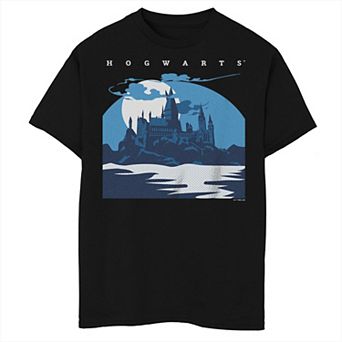Boys 8-20 Harry Potter Hogwarts Landscape Paint Tee