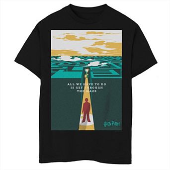 Boys 8-20 Harry Potter Get Through The Maze Tee