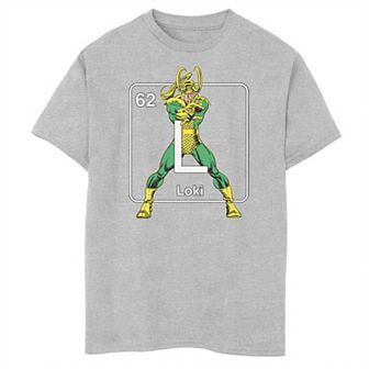 Boys 8-20 Husky Marvel Loki In Action Graphic Tee