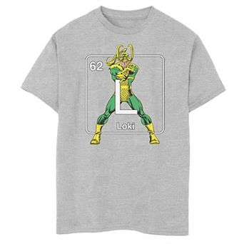 Boys 8-20 Husky Marvel Loki In Action Graphic Tee
