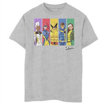 Boys 8-20 Marvel X-Men Character Panels Tee