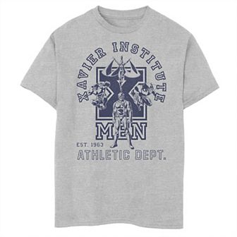 Boys 8-20 Marvel X-Men Xavier Institute Athletic Dept. Line Art Tee