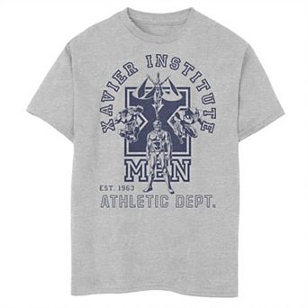 Boys 8-20 Marvel X-Men Xavier Institute Athletic Dept. Line Art Tee