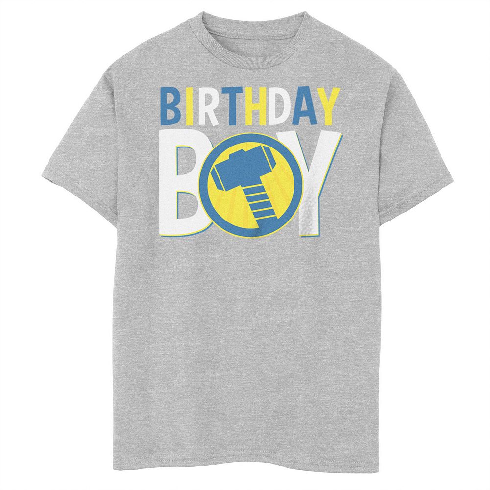 Boys 8-20 Marvel Avengers Thor Birthday Boy Tee
