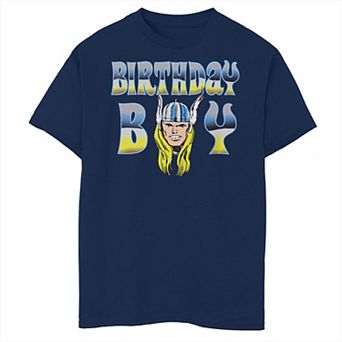 Boys 8-20 Marvel Thor Birthday Boy Tee