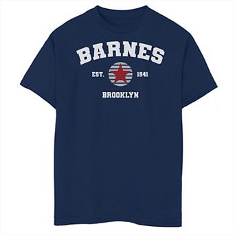 Boys 8-20 Marvel Barnes Brooklyn Est. 1941 Tee