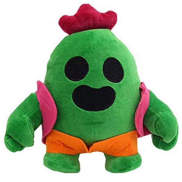 Brawl Stars Spike Plush Buddy 7 Character Doll Cactus Flower