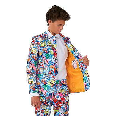 Boys 2-16 OppoSuits Nickelodeon SpongeBob SquarePants Frenzy Suit