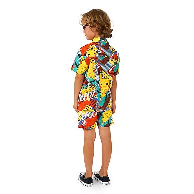 Boys 2-16 OppoSuits Pokemon Pikachu Top & Shorts Set