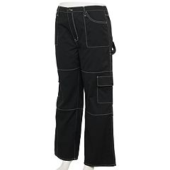 Juniors' Unionbay High-Rise Wide Leg Uniform Pants