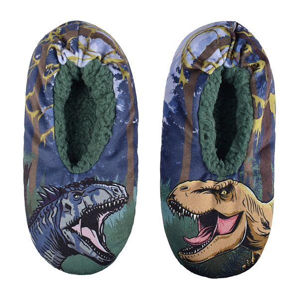 Boys 4-20 Jurassic Park Slipper Socks