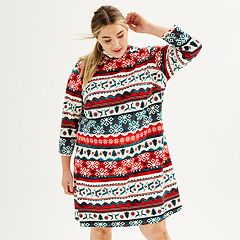 ugly christmas dress plus size