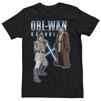 Men's Star Wars Young Obi-Wan Kenobi Jedi Knight Graphic Tee