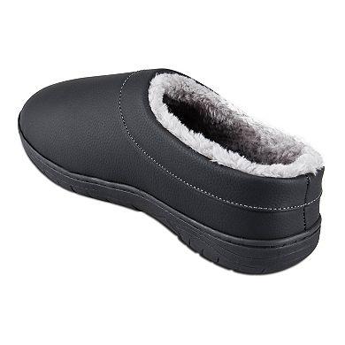 Haggar® Men's Indoor/Outdoor Pebbled Clog Slippers