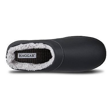 Haggar® Men's Indoor/Outdoor Pebbled Clog Slippers