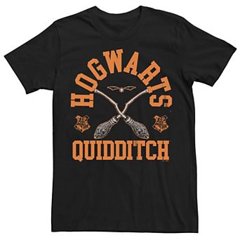 Men's Harry Potter Hogwarts Quidditch Brooms Graphic Tee
