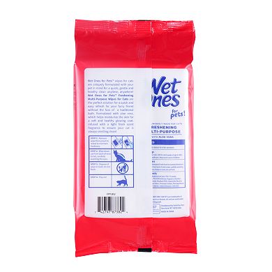 Wet Ones Multipurpose Wipe for Cats - 100 ct. Pouch