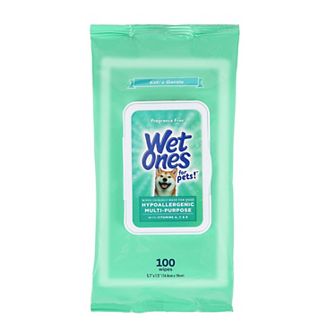 Wet Ones® Hypoallergenic Dog Wipe - 100 ct pouch