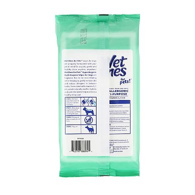 Wet Ones® Hypoallergenic Dog Wipe - 100-ct. pouch