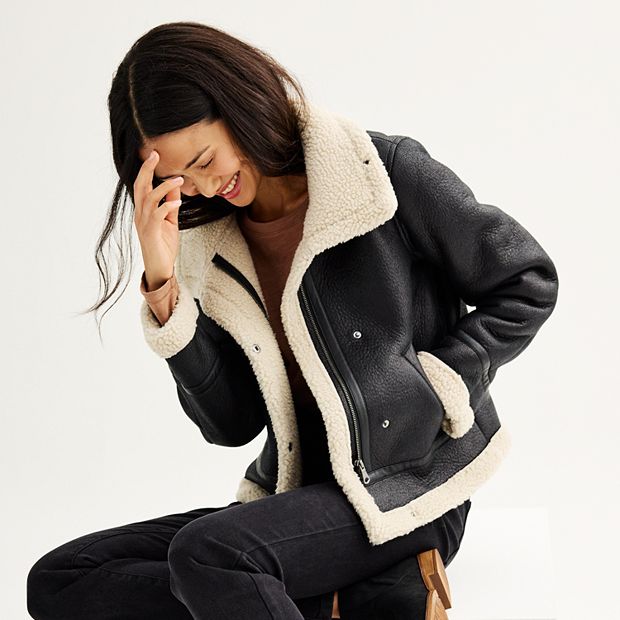 Kohls womens hot sale plus coats