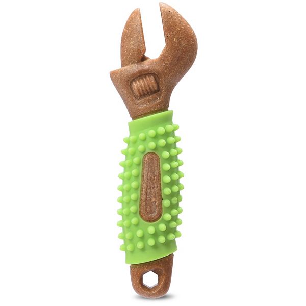 Arm & Hammer 8" Wood Mix Wrench Dog Toy - Multi