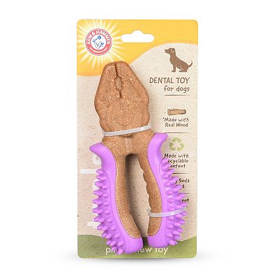 Arm & Hammer: 7-in. Wood Mix Pliers Dog Toy