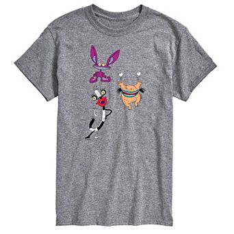 Big & Tall Aaaahh Real Monsters Graphic Tee