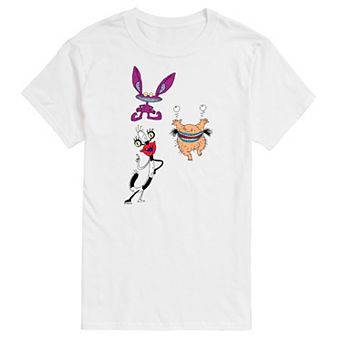 Big & Tall Aaaahh Real Monsters Graphic Tee