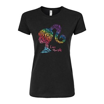 Juniors' Barbie® Pride Fitted Tee