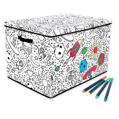 Saddle River Under the Sea Large Storage Trunk 4-pk.