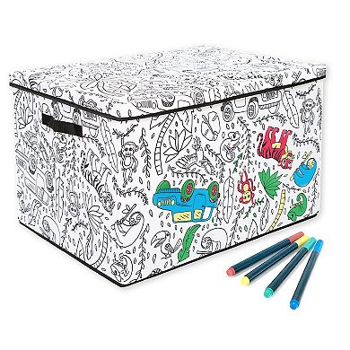 Saddle River Under the Sea Medium Trunk with 4-pk. Markers