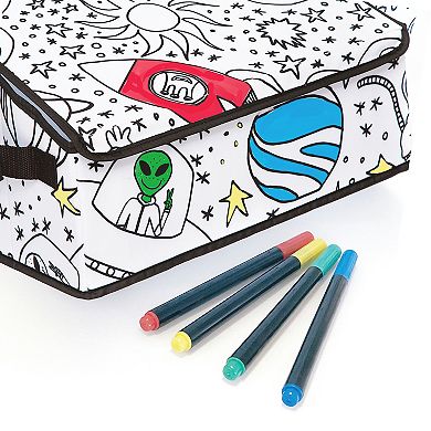 Saddle River Under the Sea Angled Bin with 4-pk. Markers